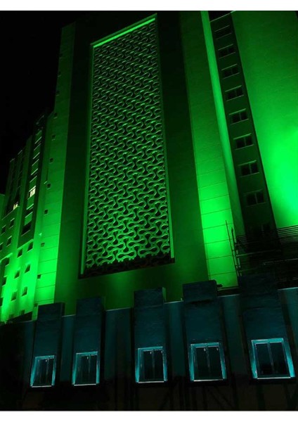 9X1W Yesıl IP65 27CM LED Wallwasher fiyatları