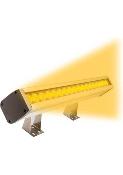 18X1W Amber IP65 50CM LED Wallwasher