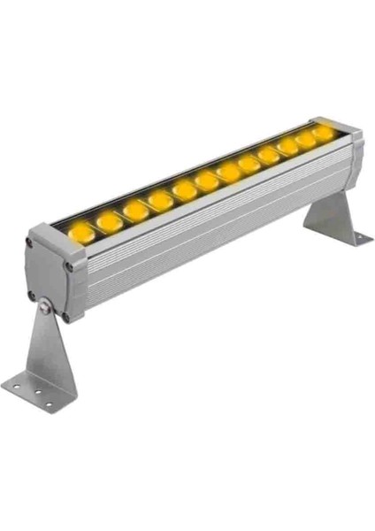 18X1W Amber IP65 50CM LED Wallwasher