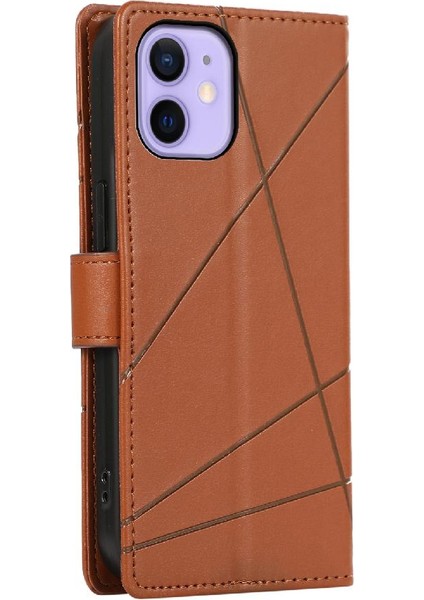 Iphone 12 Mini Darbeye Kickstand Üç Kart Yuvaları Şok Için Flip Case (Yurt Dışından)