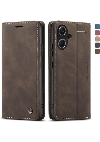 Xiaomi NOTE13 Pro Artı Manyetik Kapatma Darbeye Vintage Için Flip Case (Yurt Dışından) fırsatları