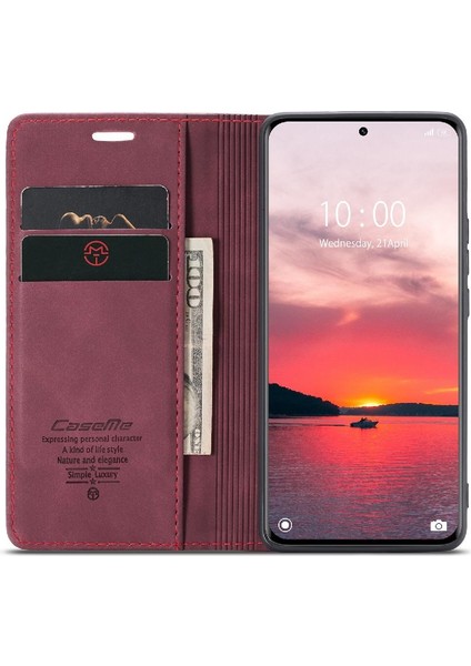 BDT Market Xiaomi 13 Pro Için Flip Case Manyetik Kapatma Darbeye Çevir Folio Kitap Pu (Yurt Dışından)