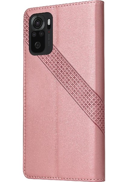Xiaomi Redmi Not 10 Için Flip Case 4g Darbeye Kickstand Premium Üç (Yurt Dışından)