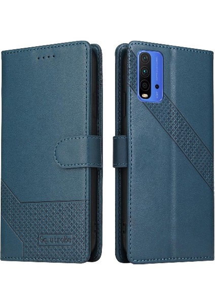Xiaomi Redmi 9t Kickstand Darbeye 4 Köşe Koruma Için Flip Case (Yurt Dışından)
