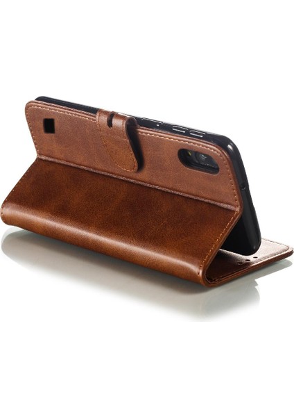 Cüzdan Kılıf Samsung Galaxy M10/A10 Kickstand Kart Tutucu Manyetik (Yurt Dışından) indirimleri