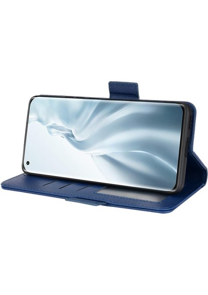 Xiaomi Mi 11 Için Kılıf Yan Toka Manyetik Pu Deri Cüzdan Kart Yuvaları (Yurt Dışından) indirimleri