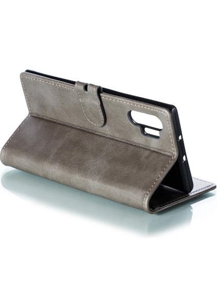 Samsung Galaxy NOTE10 Pius Kickstand Kart Tutucu Manyetik Için Cüzdan Kılıf (Yurt Dışından) indirimleri