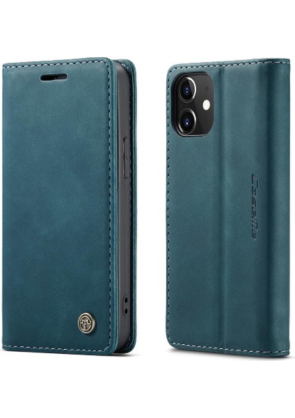 Iphone 12 Için Flip Case Mini Manyetik Kapatma Darbeye Çevir Folio Kitap (Yurt Dışından)