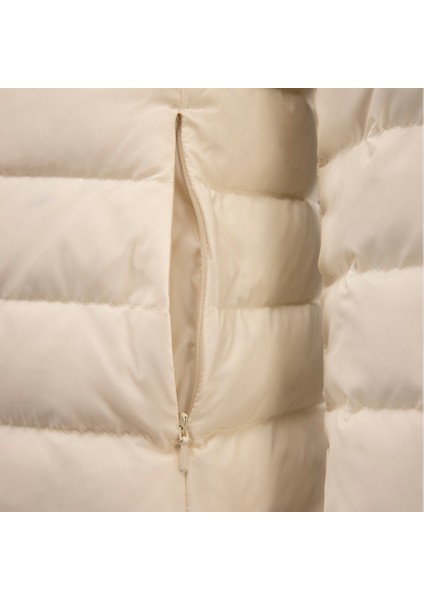 %100 Kaz Tüyü Mont Ekru S - Lulu Koleksiyonu modelleri