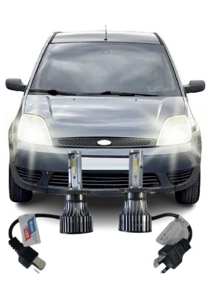 Ford Fıesta H4 LED Xenon Oto Ampulü Mono