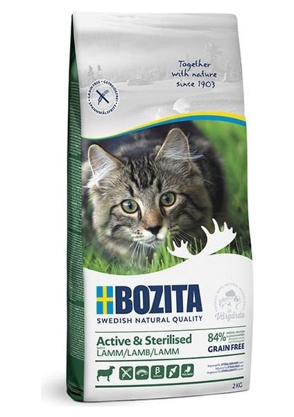 Outdoor Active Kuzu Etli Yetişkin Kısırlaştırılmış Kedi Maması 10 kg