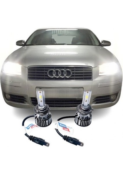 Audı A3 (2004-2008) LED Kısa Far Ampulü Mono H7