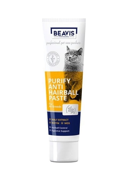 Purify Anti Hairball Paste Tüy Yumağı Önleyici Kedi Malt Macunu 100 ml