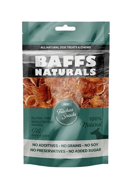 Baffs Natural Baffs Naturals Dana Gırtlak Atıştırmalık Köpek Ödül Maması 100 gr