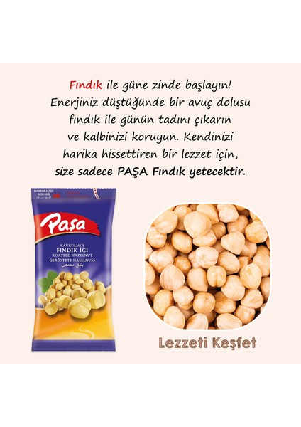 Kavrulmuş Fındık İçi 40 GR x 12 Adet (Naturel 1. Kalite)