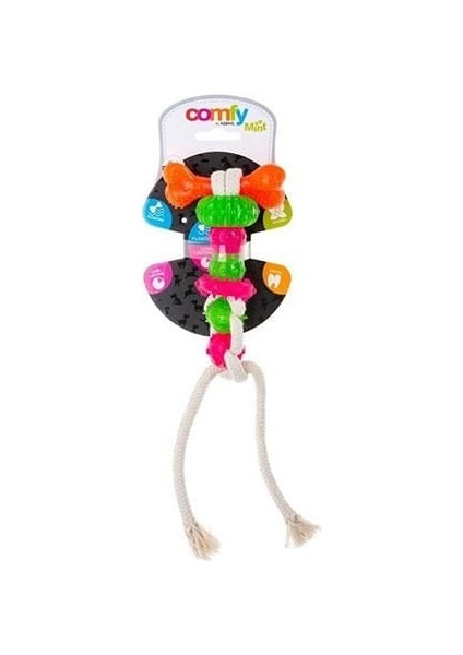 Comfy Toy 7 Parçalı Diş Temizleme Plastik Köpek Oyuncağı