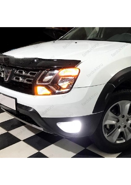 Dacıa LED Xenon Sis Farı Ampulü H11 H16 Duo