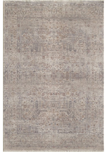 Valeria %100 Polyester Vintage Modern Dokuma Salon Oturma Odası Halısı