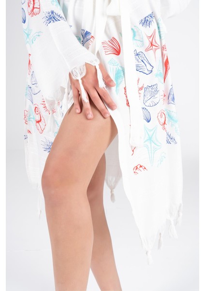 Baskılı Bambu Peştemal Sabahlık Bornoz indirimleri