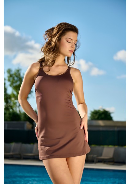 Taytlı Kısa Kollu Mayo