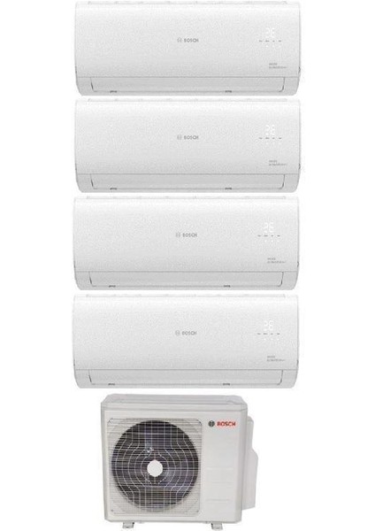 A+ 42000 BTU 1 Dış + 4 Iç Ünite 12000 + 12000 + 12000 + 12000 BTU Multi Inverter Klima