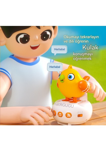 Akıllı Aı Diyalogu Ses Kontrollü Çocuk Oyuncak Saati Şarkı Söyleyebilir, Dans Edebilir ve Konuşmayı Öğrenebilir Akıllı Aı Diyalog Versiyonu (Yurt Dışından)