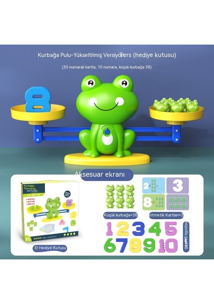 Dijital Kurbağa Denge Ölçeği Oyuncak Çocuk Matematik Aritmetik Öğretim Yardımcıları Montessori Erken Eğitim Eğitici Oyuncaklar 38 Kurbağa 10 Sayılar 30 Kartlar (Yurt Dışından) fırsatları