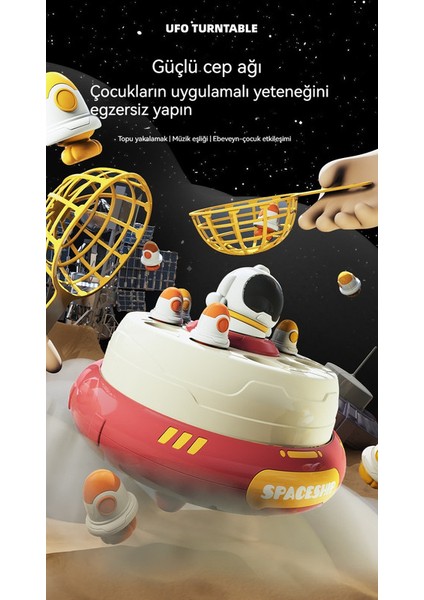 Rocket Disk Bounce Wheel Çocukların Oyun Masaüstü Oyunu Ana Çocuk Etkileşim Bebek Yazılım Charging Board (Yurt Dışından)