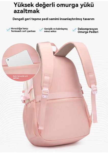 Yeni Ilköğretim Okulu Okul Çantası Hafif Kitap Çantası Büyük Kapasiteli Omuz Çantası 4-6 Sınıf Okul Çantası Büyük Boy (Yurt Dışından) fiyatları