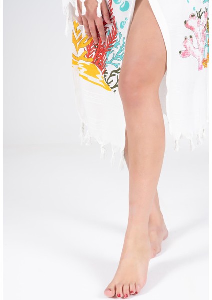 Baskılı Bambu Peştemal Sabahlık Bornoz indirimleri