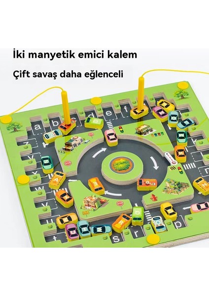 Manyetik Mektup Eşleştirme Bilişsel Park Labirent Kalem Kavrama Eğitimi El Erken Eğitim Bulmaca Oyuncak (Yurt Dışından) fırsatları