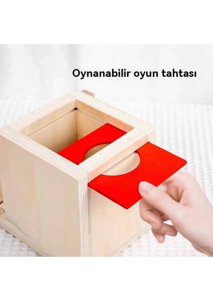 Dörtü Bir Arada Para Kutusu Çok Fonksiyonlu Çubuk Çekme Turp Blok Renk Eşleştirme Istihbarat Kutusu Oyuncak (Yurt Dışından)