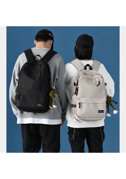 2024 Bahar Yeni Öğrenci Sırt Çantası Okul Çantası Basit Kore Tarzı Sırt Çantası Kadın Seyahat Eğlence Çantası (Yurt Dışından) fiyatları