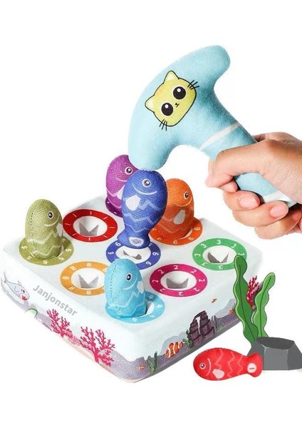 Çocuk Puzzle ve Erken Eğitim Havuç Çekme Oyuncakları 0-3 Yaş Bebek Oyuncakları Isırık ve Isırık Peluş Oyuncaklar (Yurt Dışından)