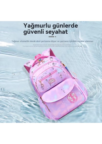 Yeni Ilköğretim Okulu Okul Çantası Hafif Kitap Çantası Büyük Kapasiteli Omuz Çantası 4-6 Sınıf Okul Çantası Büyük Boy (Yurt Dışından) fiyatları
