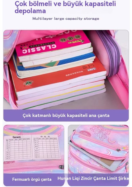 Yeni Ilköğretim Okulu Okul Çantası Hafif Kitap Çantası Büyük Kapasiteli Omuz Çantası 4-6 Sınıf Okul Çantası Büyük Boy (Yurt Dışından) fırsatları