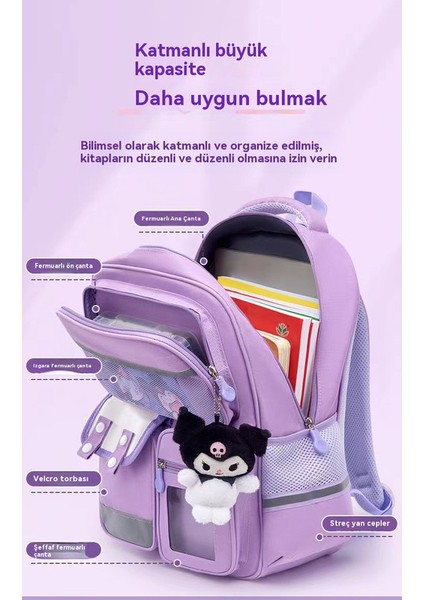 Yeni Ilköğretim Okulu Okul Çantası Hafif Kitap Çantası Büyük Kapasiteli Omuz Çantası 4-6 Sınıf Okul Çantası Büyük Boy (Yurt Dışından) modelleri