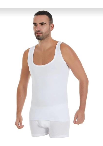 330 Erkek Modal Derin Yaka Atlet 6 Adet