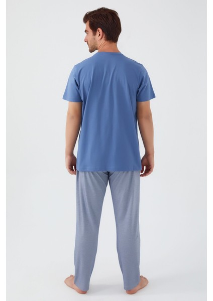 2539 Harmony Erkek Uzun Kol Pijama Takım modelleri