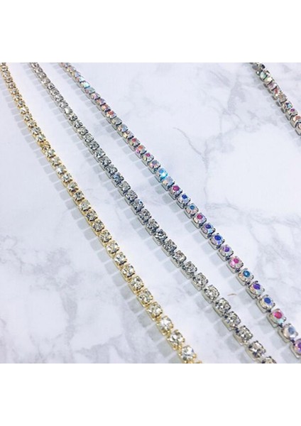 Altın Sıcak Satış Moda Kadın Bacak Zinciri Uzun Parlak Rhinestone Bohemia Halhal Uyluk Zincir Takı Moda Aksesuar Parti Arkadaş Kulübü (Yurt Dışından)