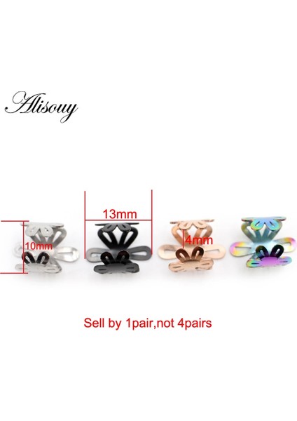 Çoklu Stil Stil 8 Alisouy Teel Altın Renk Kulak Manşetleri Çapraz Çiçek Klip Küpe Kadınlar Için Hiçbir Piercing Sahte Kıkırdak Küpe Aksesuarları Hediye (Yurt Dışından)