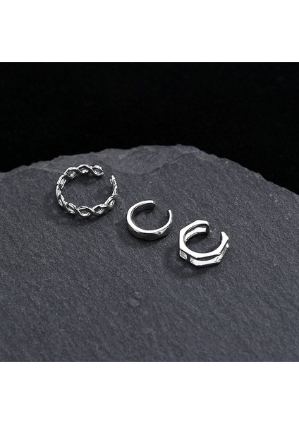 Gümüş Rengi Sıpengjel Pürüzsüz Metal Kulak Manşet Klip Küpe Kadınlar Için Earcuffs Sahte Piercing Earrigns Takı 2021 (Yurt Dışından) fırsatları
