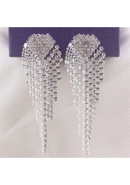 Grace Haziran Yeni Varış Büyük Kalp Şekli Püskül Taklidi Küpe Klipsi Hiçbir Deldi Charm Avize Takı Hiçbir Delik Kulak Klipsi (Yurt Dışından) modelleri