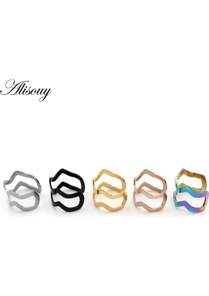 Gümüş Tarzı Stil 1 Alisouy Teel Altın Renk Kulak Manşetleri Çapraz Çiçek Klip Küpe Kadınlar Için Hiçbir Piercing Sahte Kıkırdak Küpe Aksesuarları Hediye (Yurt Dışından) fırsatları