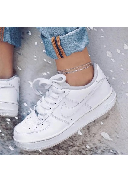 DR59-1 2021 Halhal Yalınayak Kadınlar Bacak Zinciri Plaj Ayak Mücevheri Bohemian Gümüş Renk Halhal Bilezik Bacak Üzerinde Moda Kalp Femal (Yurt Dışından) fırsatları