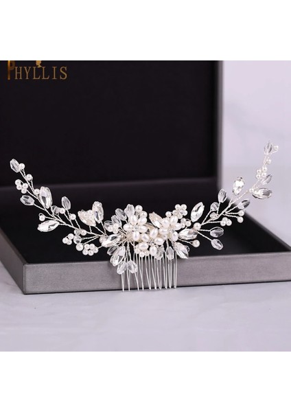 A279-ALTIN A33 Inci Düğün Tarak Kafa Takı Gelin Saç Klipleri Çiçek Başlığı Kristal Kadınlar Tiaras Rhinestone Gelin Saç Aksesuarları (Yurt Dışından) fiyatları