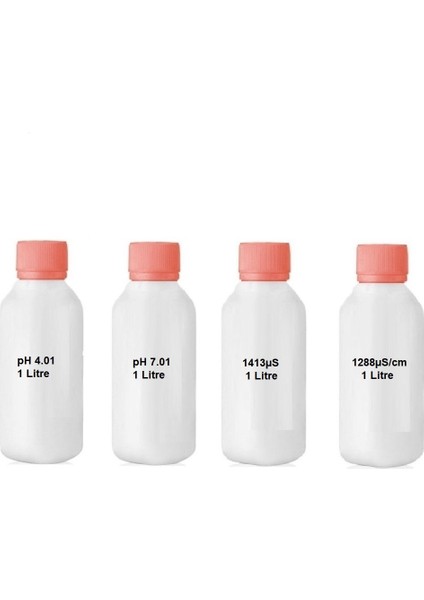 Ph 4.01-7.01- Iletkenlik 1413 1288 Kalibrasyon Sıvısı 1 Litre
