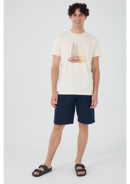 2526 Sailing And Sea Erkek Şort Pijama Takım