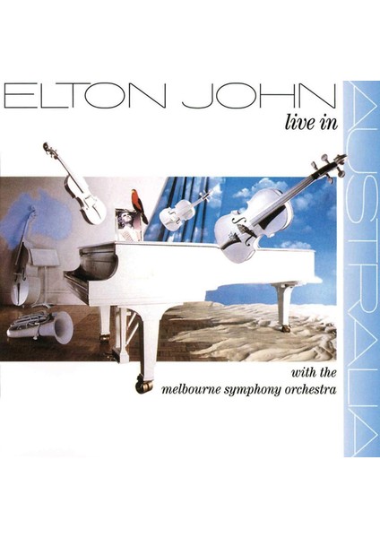 Elton John - Live in Australia (Remastered 2LP) (Plak)