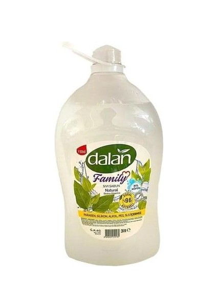 Sıvı Sabun Family 3 Litre Naturel